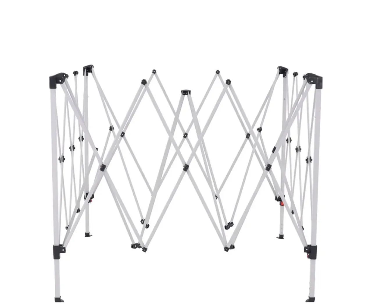 Tenda Gazebo Dobrável 3m x 3m Poliéster Azul Bel - Foto 3
