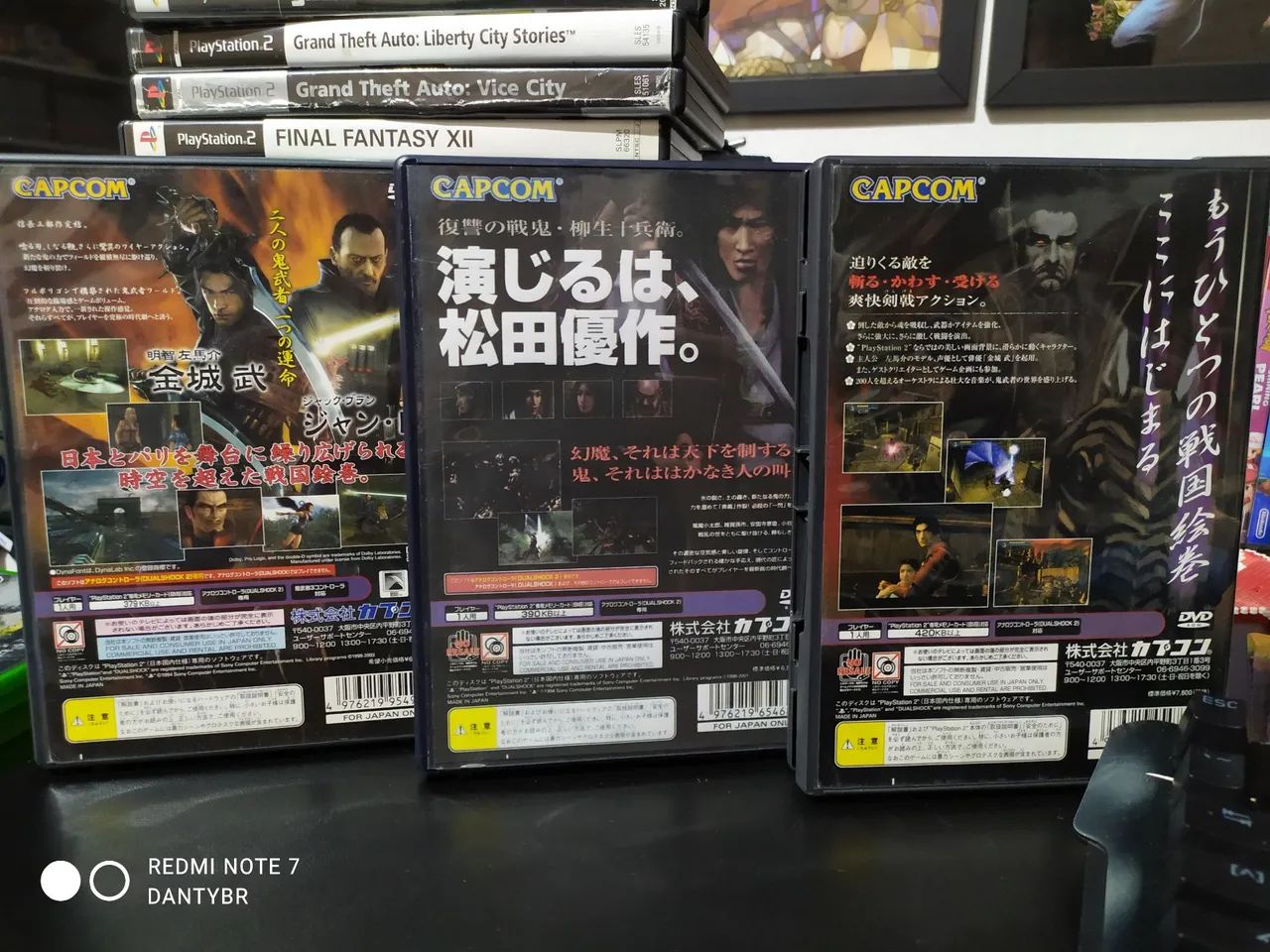 Trilogia Onimusha - Playstation 2 - Original - Foto 2