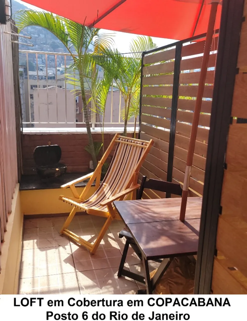 Loft em Cobertura,segunda quadra da praia do Posto 6 de COPA