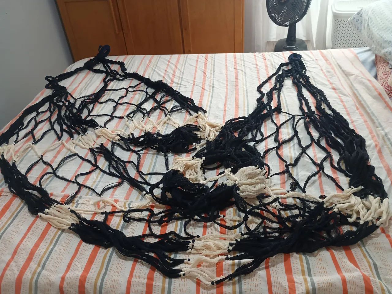 Rede descanso ou decoração.