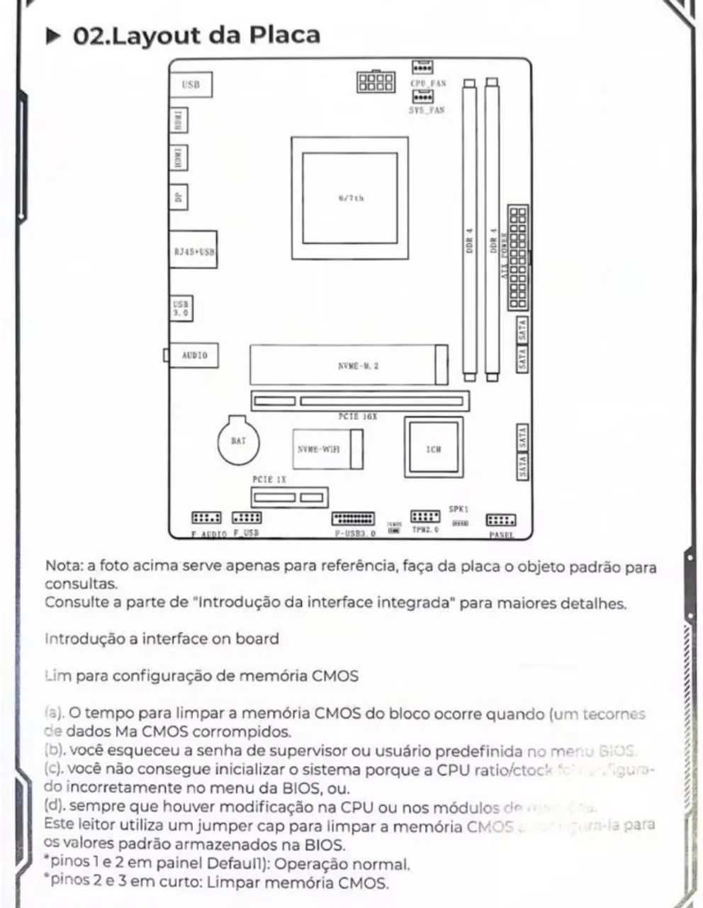 Kit processador e placa mãe 6° geração 6700 DDR 4 - Foto 6