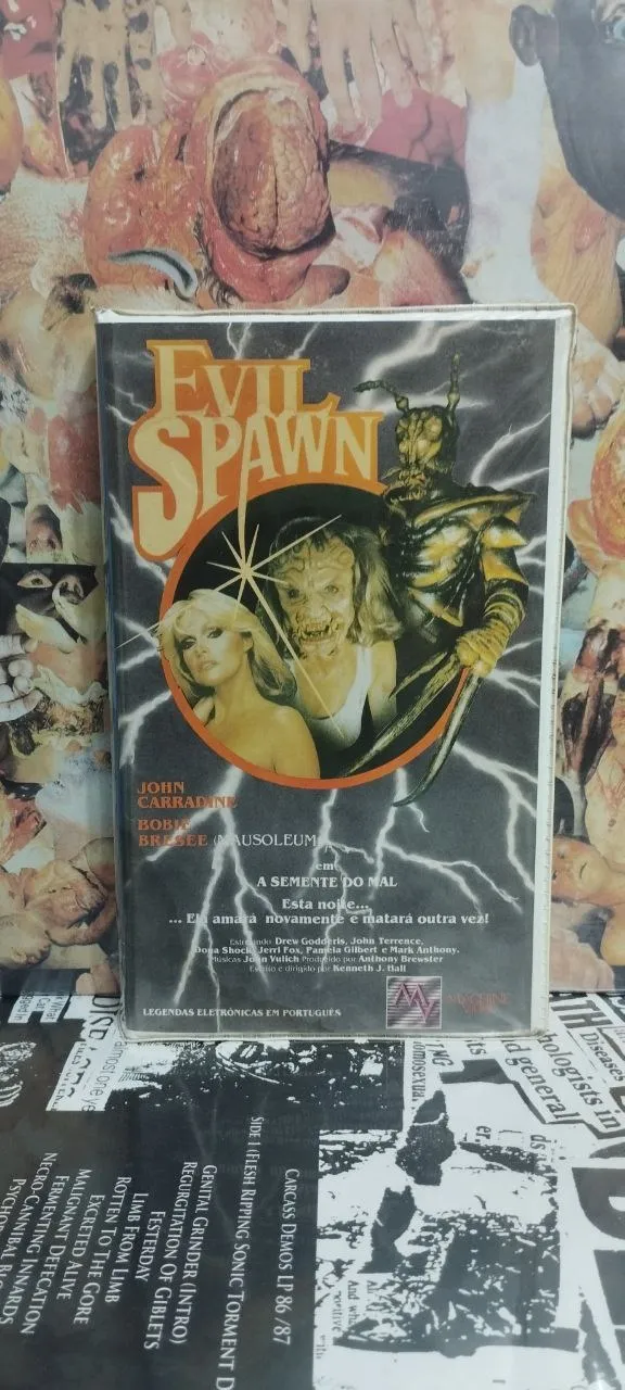 VHS A Semente do Mal Raro
