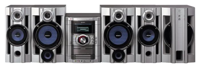 Mini System Sony com 5 Caixas Acústicas - Aparelhos de Som - Das