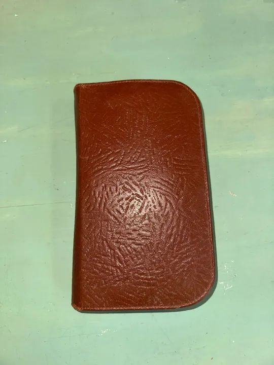 Kit de barbear vintage em couro Colecionadores antigo retro - Foto 3