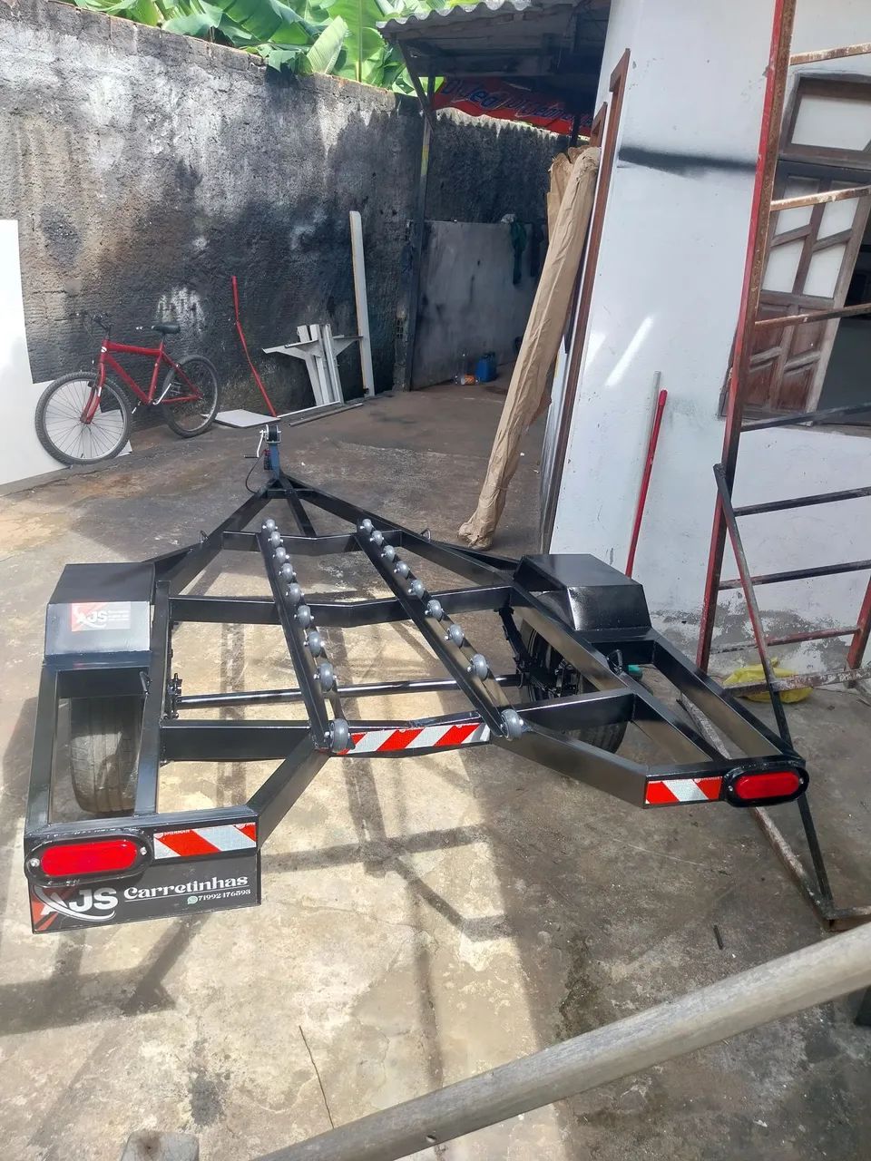 Carretinha para trasporte jet-ski e barcos  - Foto 6