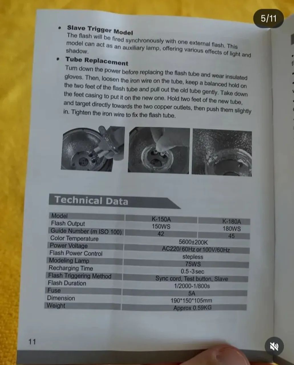 Mini Studio Flash Godox MiniMaster K-150A - Foto 6