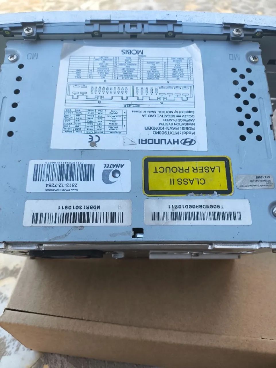 (Quebrado) Multimidia Original Hyundai Elantra 2011 em diante - Foto 5