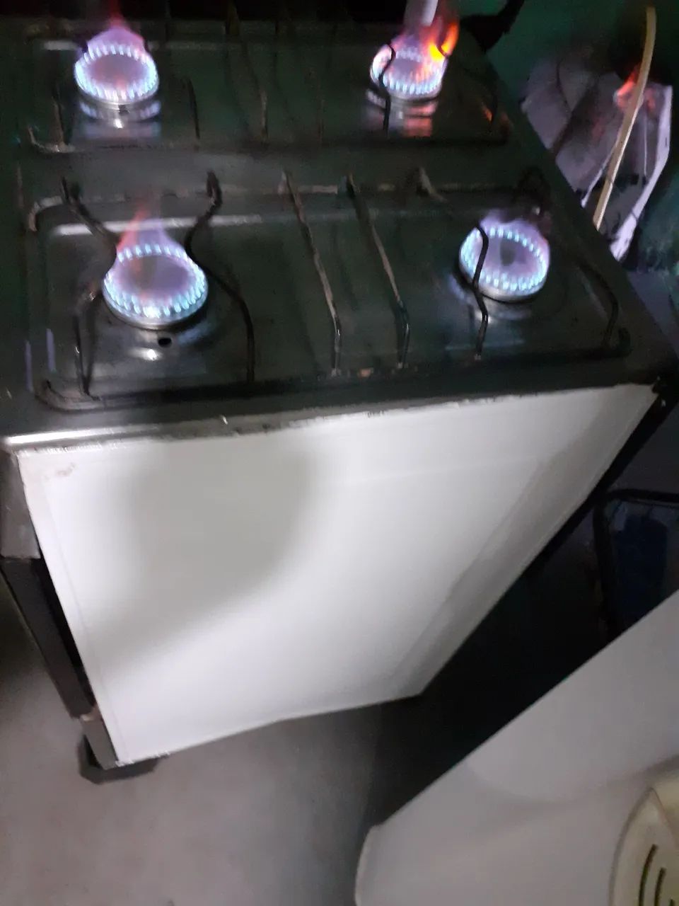 Fogao inox espelhado 4 bocas manual  - Foto 2