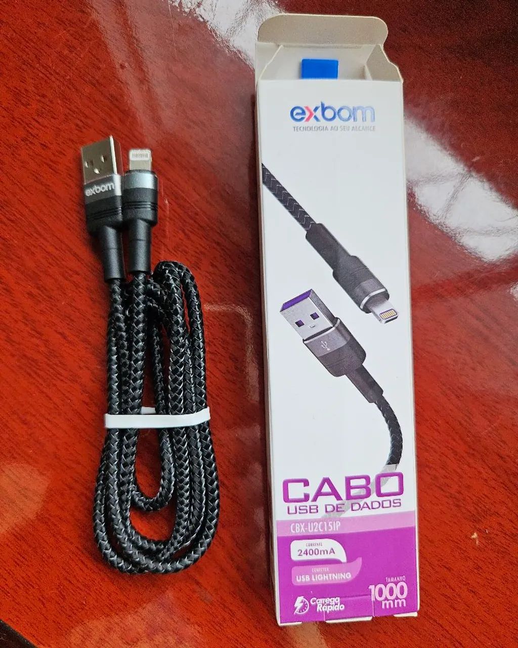 Cabos p/ iPhone (Novos) 1 por 15,00 ou 2 por 25,00 Ótima Qualidade  - Foto 4