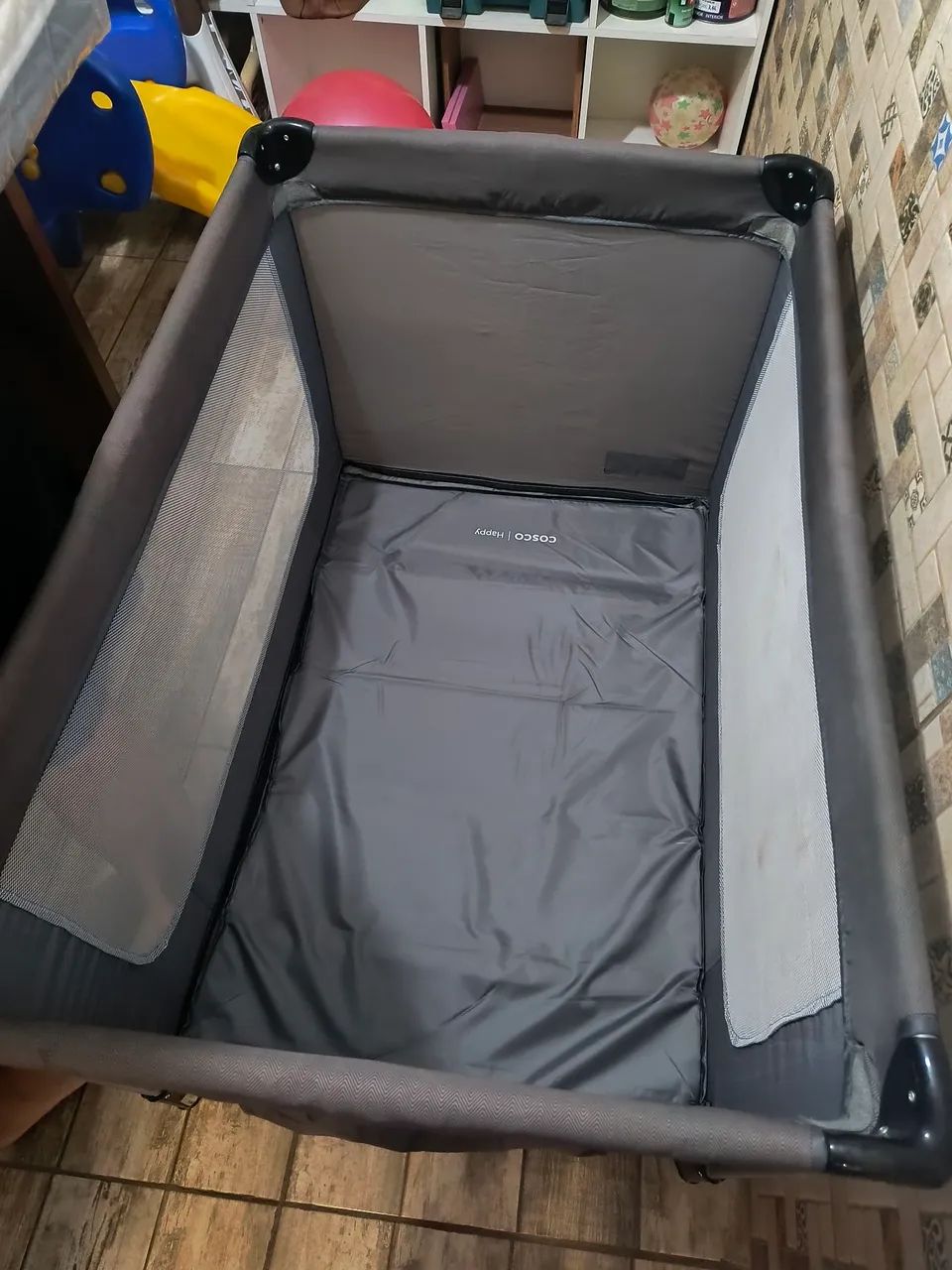 Berço Portátil Cosco Happy com Colchão - Foto 3