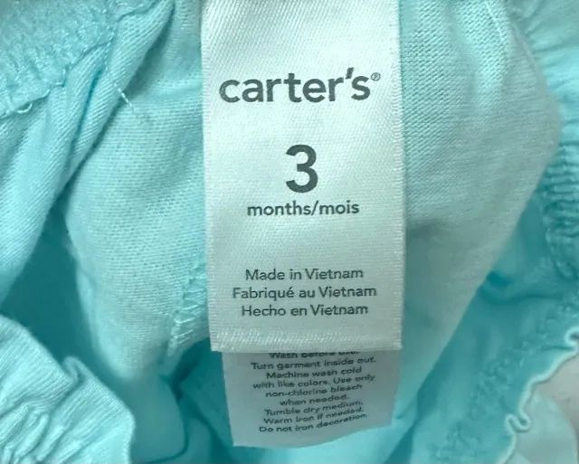 Conjunto Carter's tamanho 3 meses importado (desapego) - Foto 5