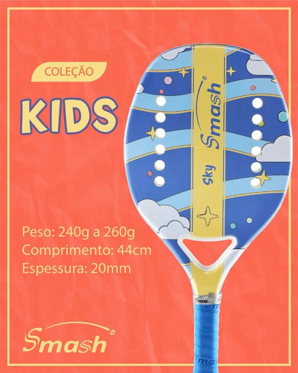 Raquetes de Beach Tennis Smash Kids - Diversos Modelos - Foto 6