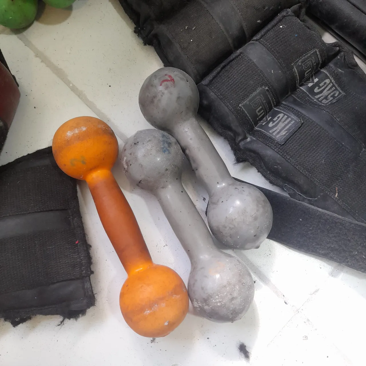Halteres para musculação