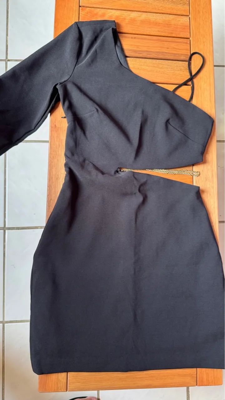 VESTIDO PRETO SLIM ZARA  - Foto 2