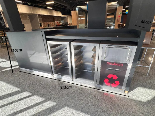 ESTAÇÃO DE DESCARTE E ALIMENTAÇÃO RESTAURANTE