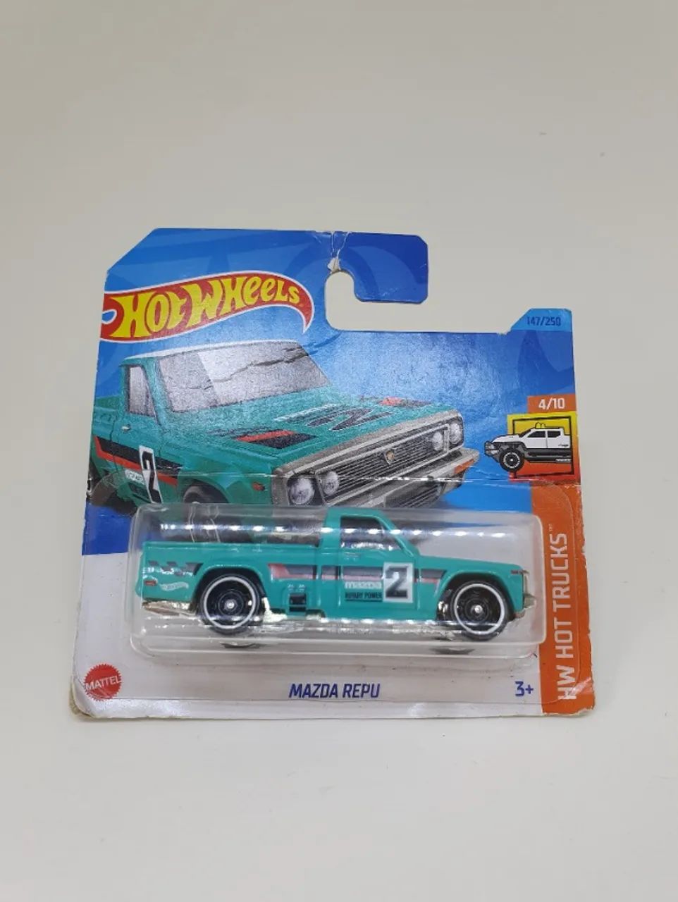 Hot wheels Camionete Mazda REPU Verde Claro (blister)