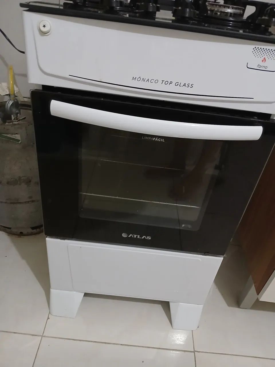 Fogão Atlas Monaco Top Glass 4 Bocas - Foto 2