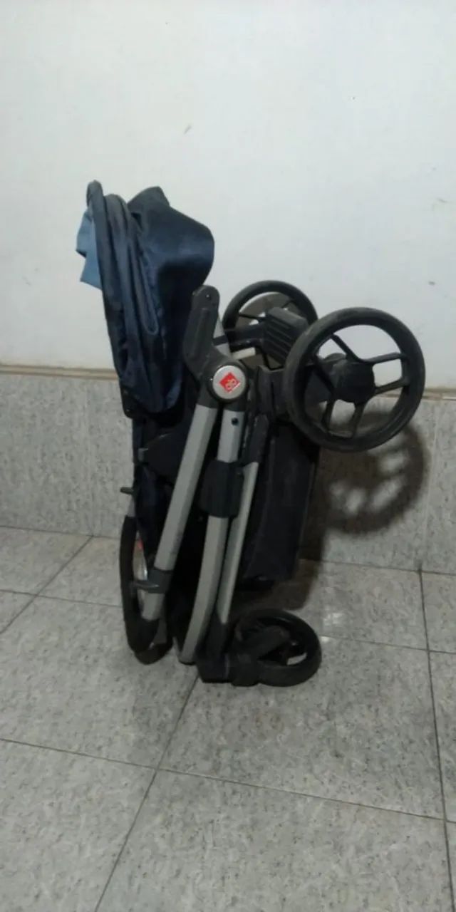 Carrinho de Bebê Azul Marinho - Conforto e Estilo Evoq 300,00 - Foto 4