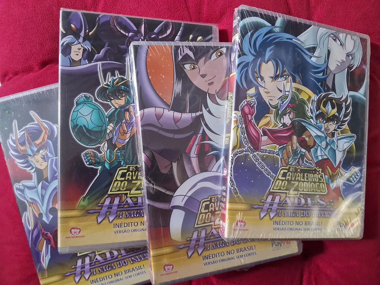 Dvd - Cavaleiros do Zodíaco - Hades: A Saga do Inferno - Box Completo