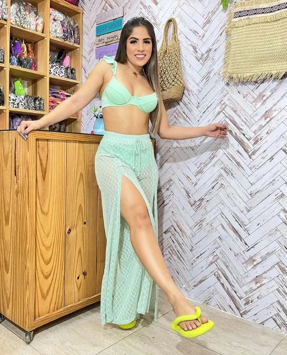 Calça pantalona de praia  - Foto 2