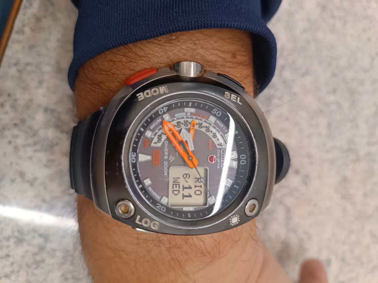 Relógio Citizen Eco-Drive Diver's 200M