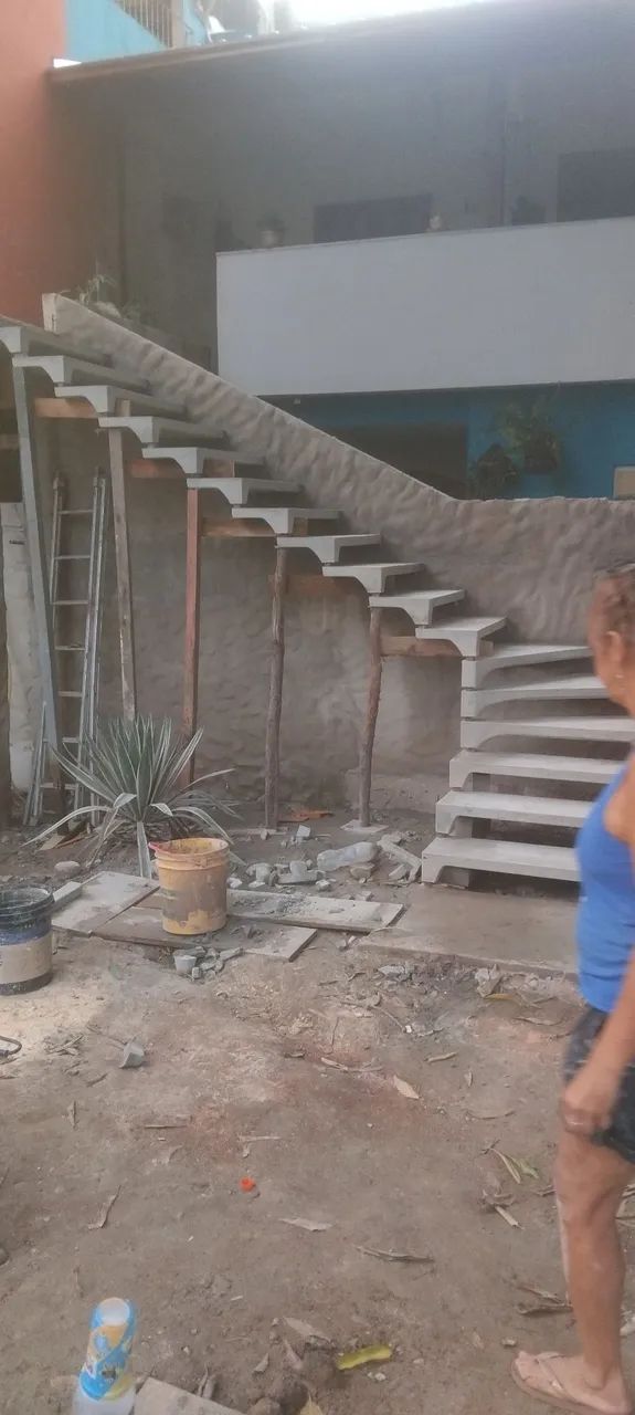 Escadas pré moldada 