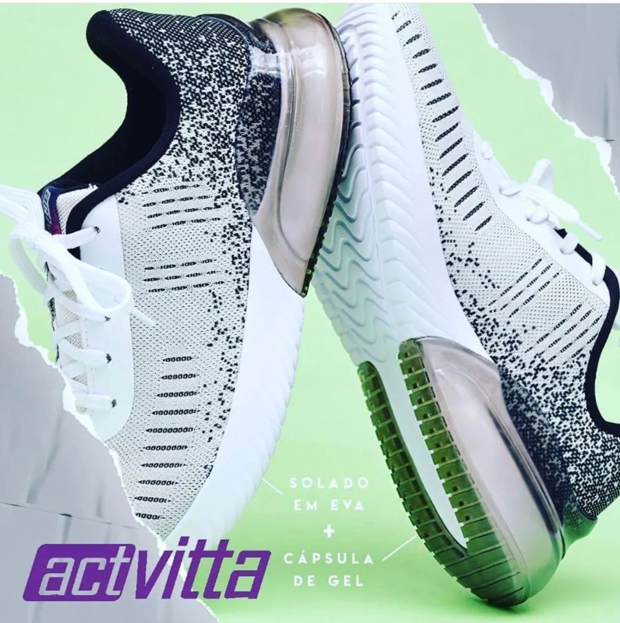 Tênis Casual esportivos Actvitta com amortecedor em gel 33 a 39 - Foto 6