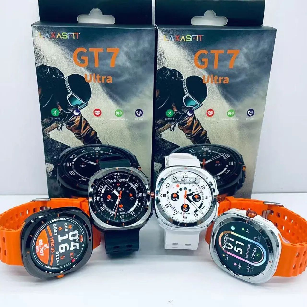 Relogio Smartwatch GT7 Ultra inteligente digital  - Diversas Cores e Funções