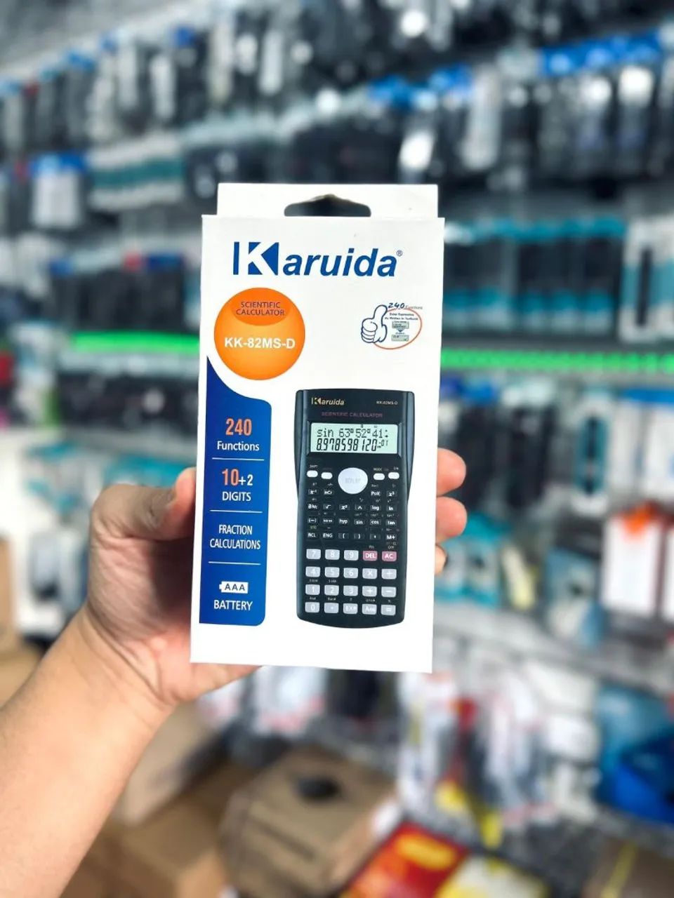 Calculadora Científica Karuida KK-82MS-D