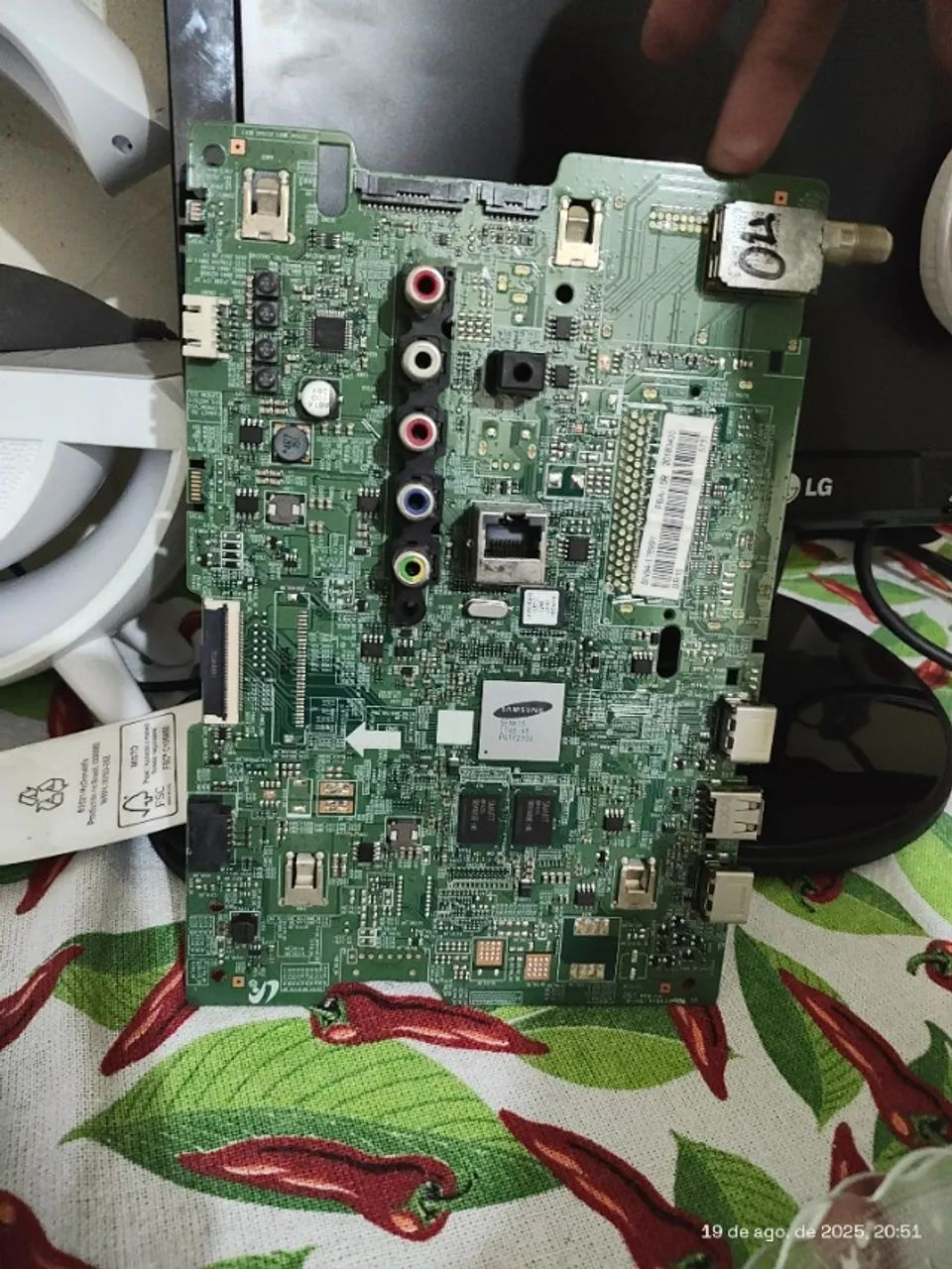 placa de tv sansung Un49j5200ag