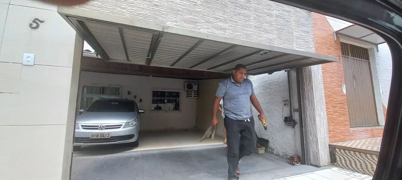 Manutenção de portão de alumínio 