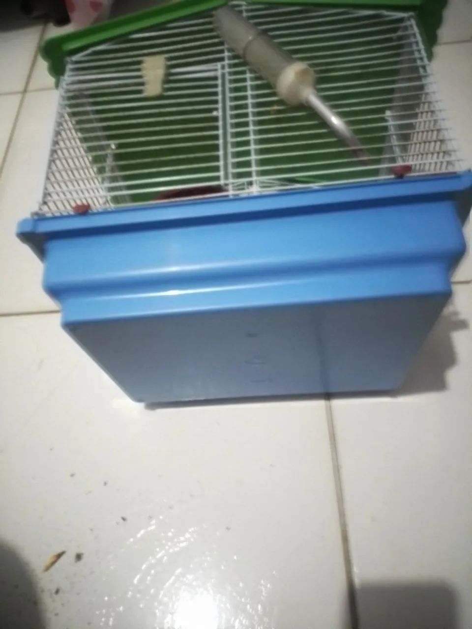 Gaiola para rato doméstico com teto verde - Foto 3
