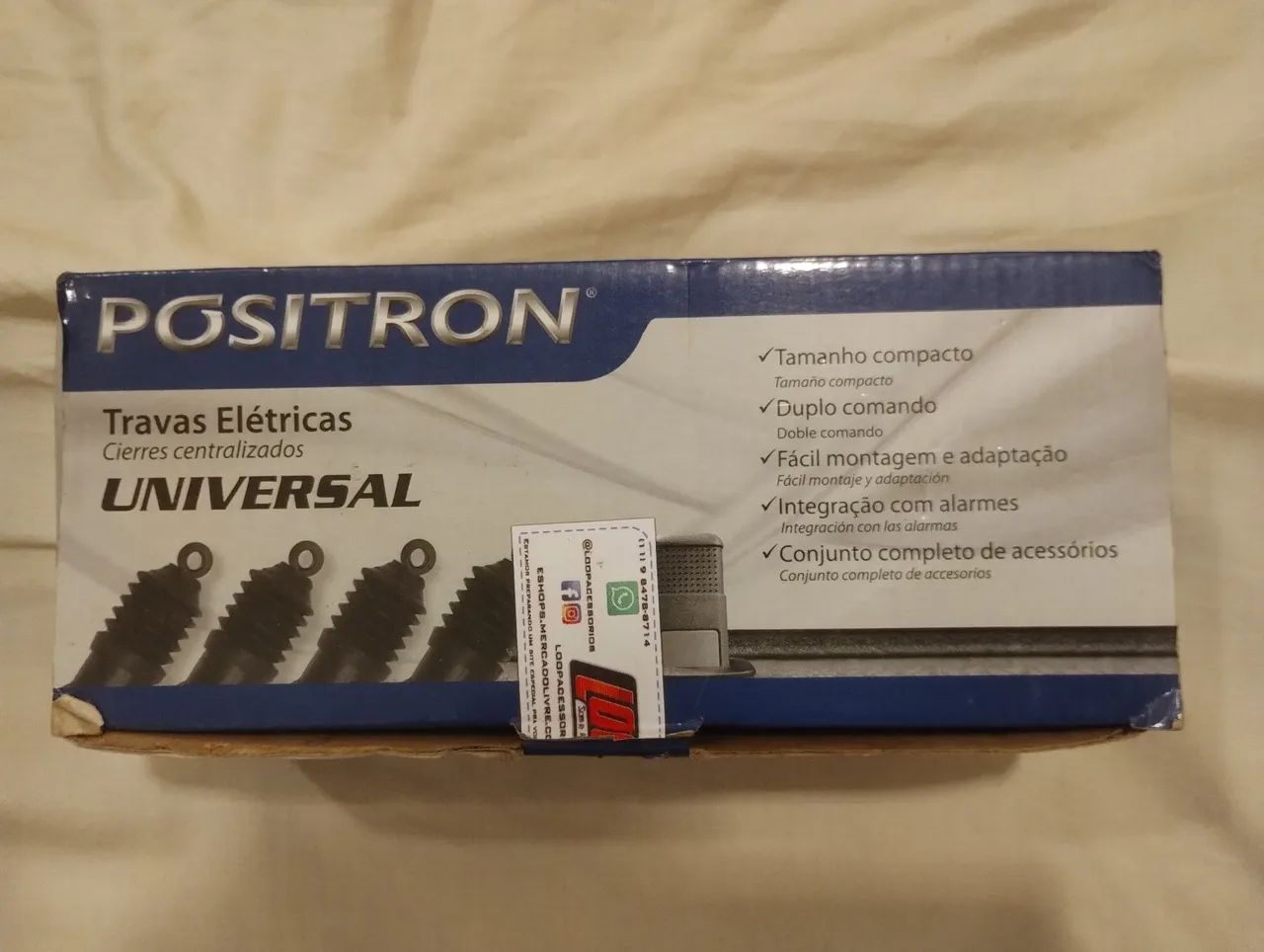 Kit Trava Elétrica Universal Pósitron Tr-420 - 2 Ou 4 Portas