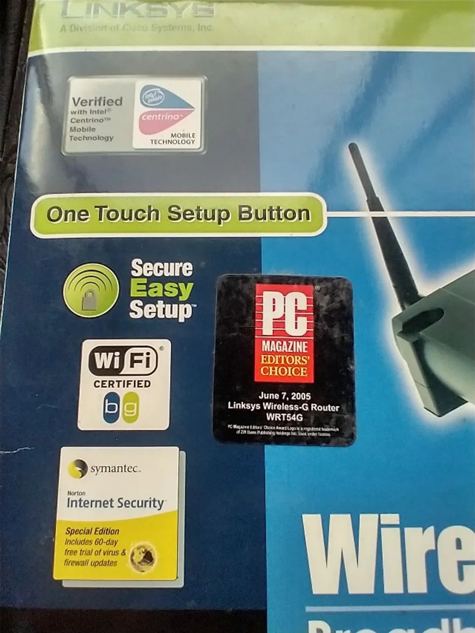 Roteador Banda Larga Wireless-G 54Mbps 2,4Ghz Linksys WRT54G  - Foto 3