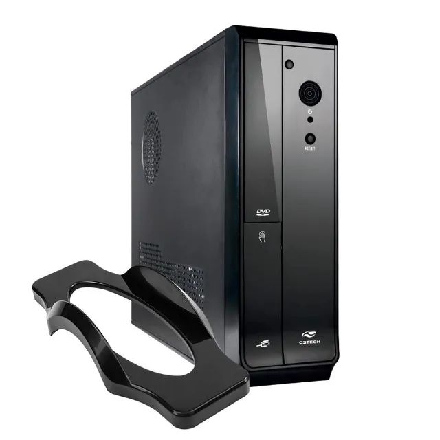 Gabinete SFX Office C3Tech DT-110BK com Fonte 200W PS-200SFX - WZetta