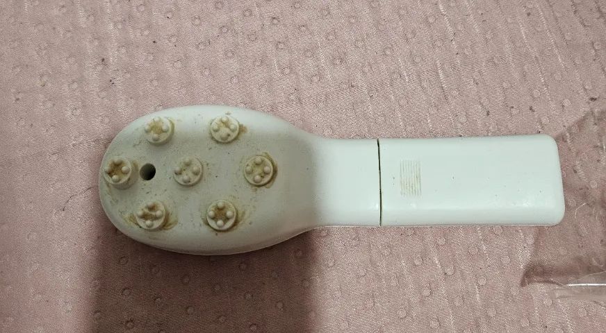 Mini Massageador de barriga a pilha