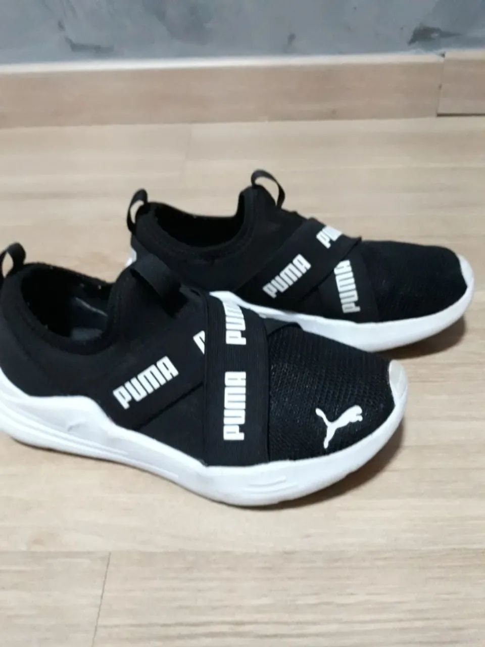 Tênis Puma Preto - Tam 32 - 30,00