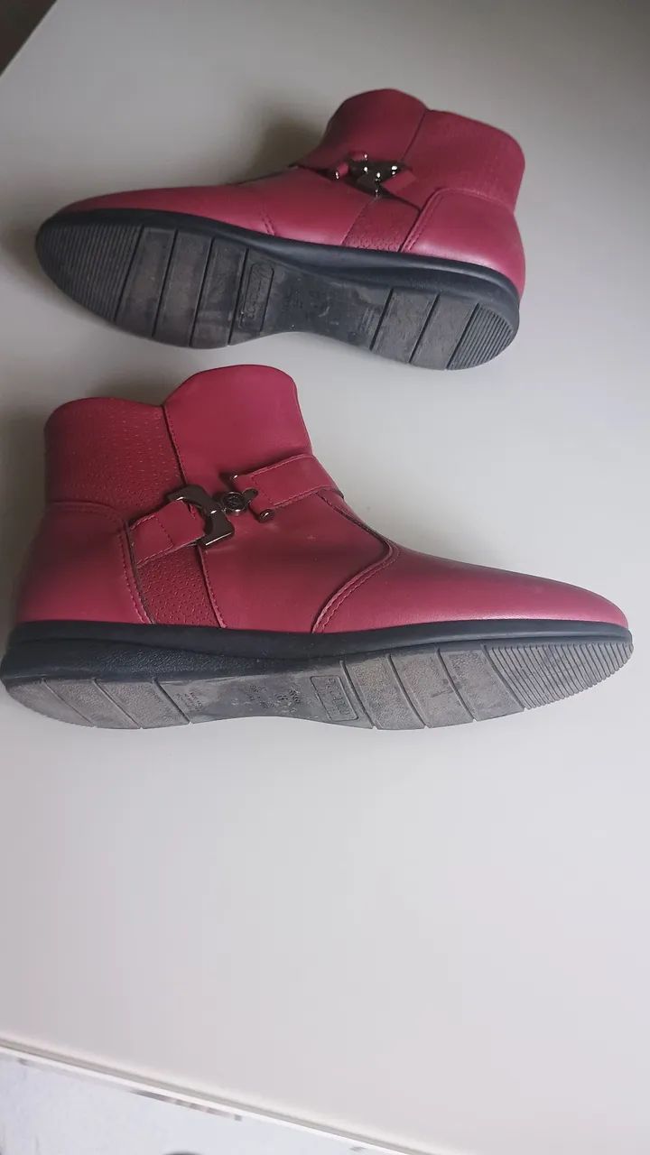 Bota vermelha - Picadilly - 35 - Foto 5