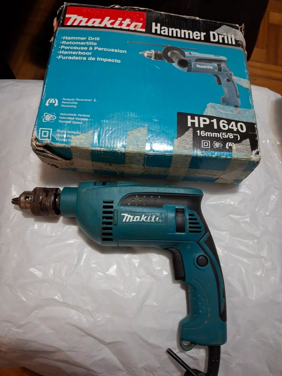 Maquina de Furar Makita 220v, a melhor Made in Brazil,não é chinesa, leia - Foto 2