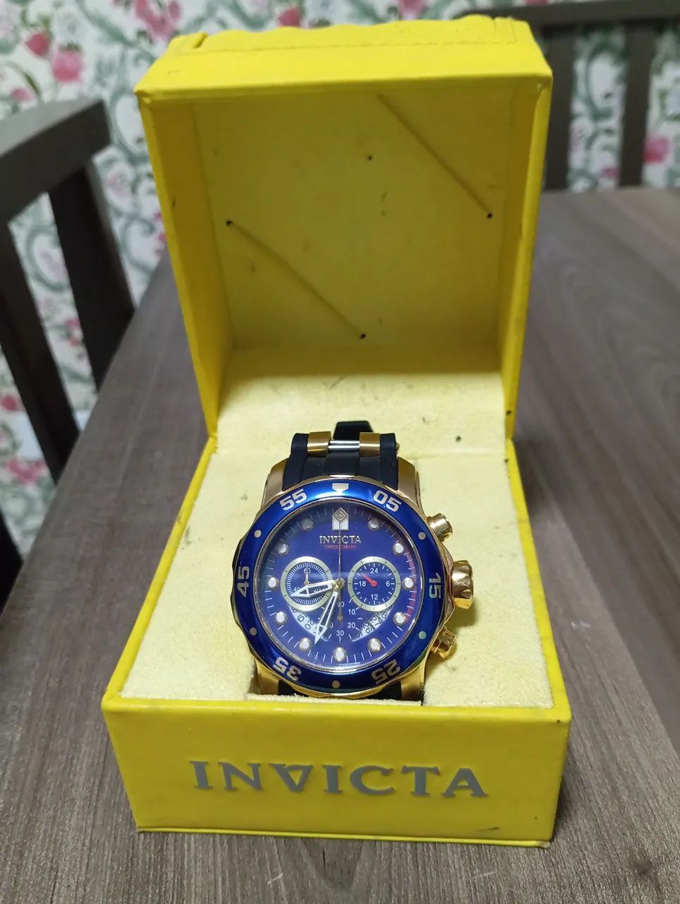 Relógio Invicta Pro Diver Dourado - Foto 3