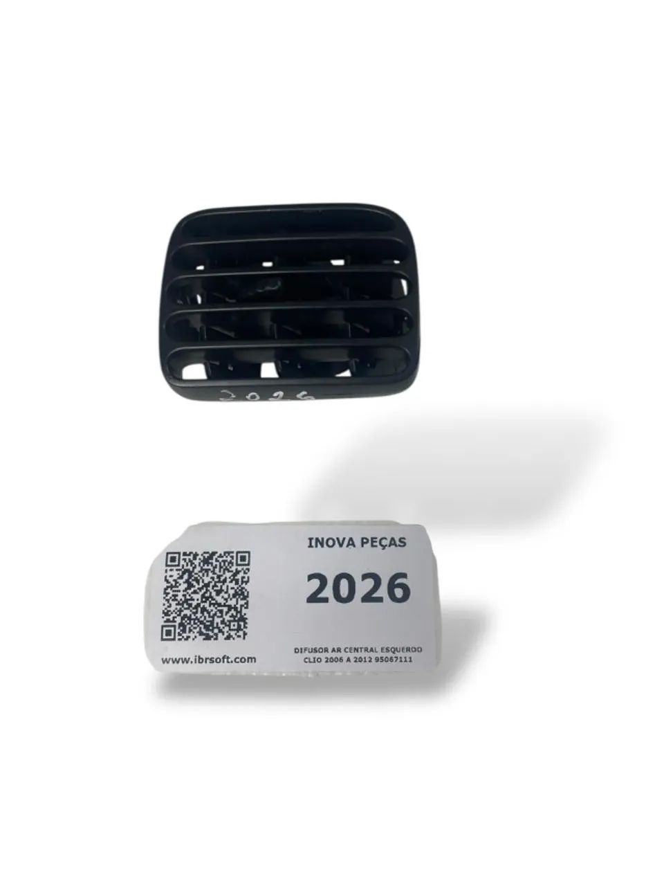 Difusor Ar Central Esquerdo Clio 2006 a 2012  *
