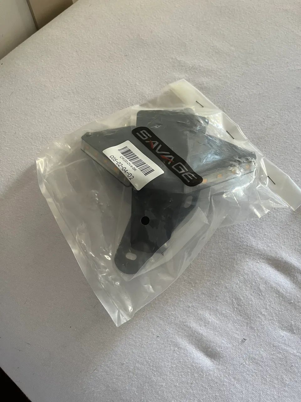 Eliminador de placa Ducati Streetfighter v4 com setas e luz de freio integrado 