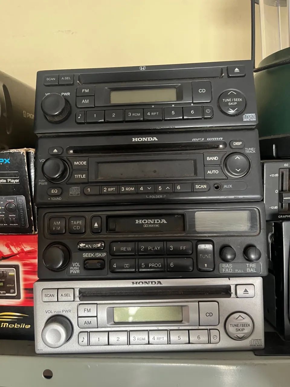Vintage Honda Radios Without Testing. $150 Each