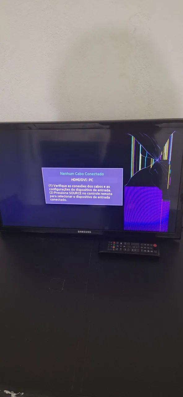 TV Monitor Samsung 24 (READ THE DESCRIPTION)64573484102657120