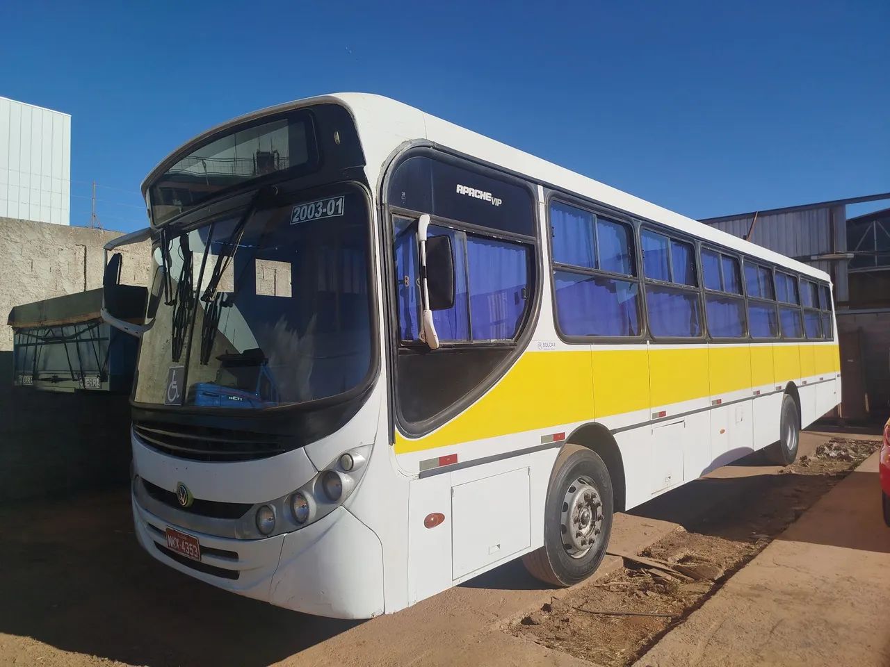 Vendo Ônibus Apache Vip II VW Ano 2008