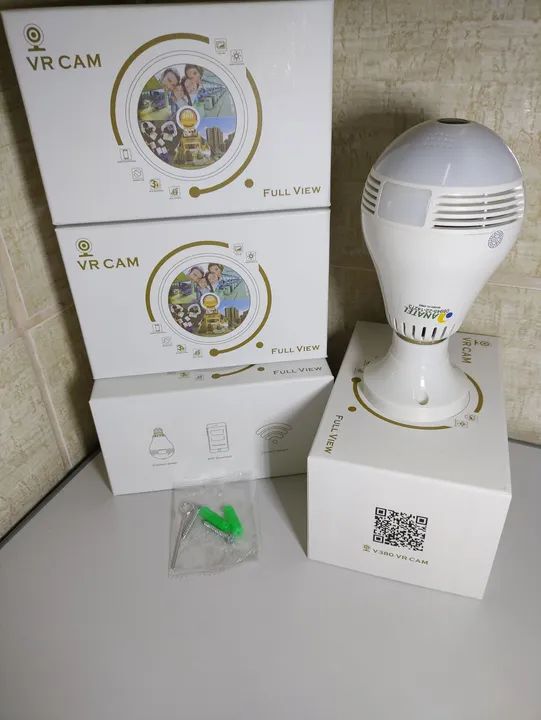 Câmera de Segurança Wi-Fi HD VR 380.