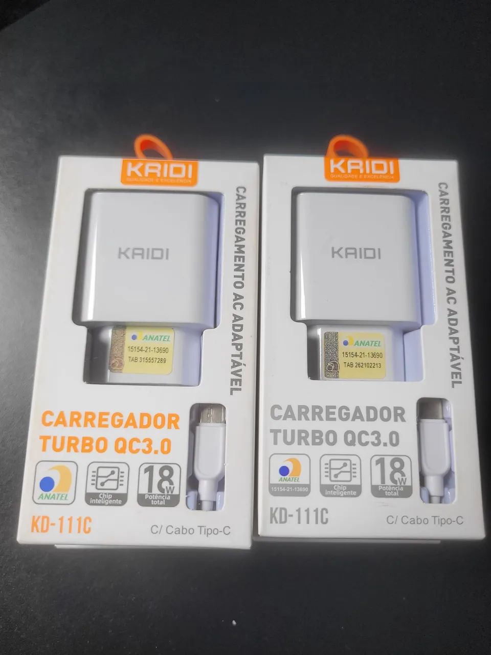 Carregador Tipo C Kaidi KD-111C - Rápido, Seguro e Eficiente - Foto 2