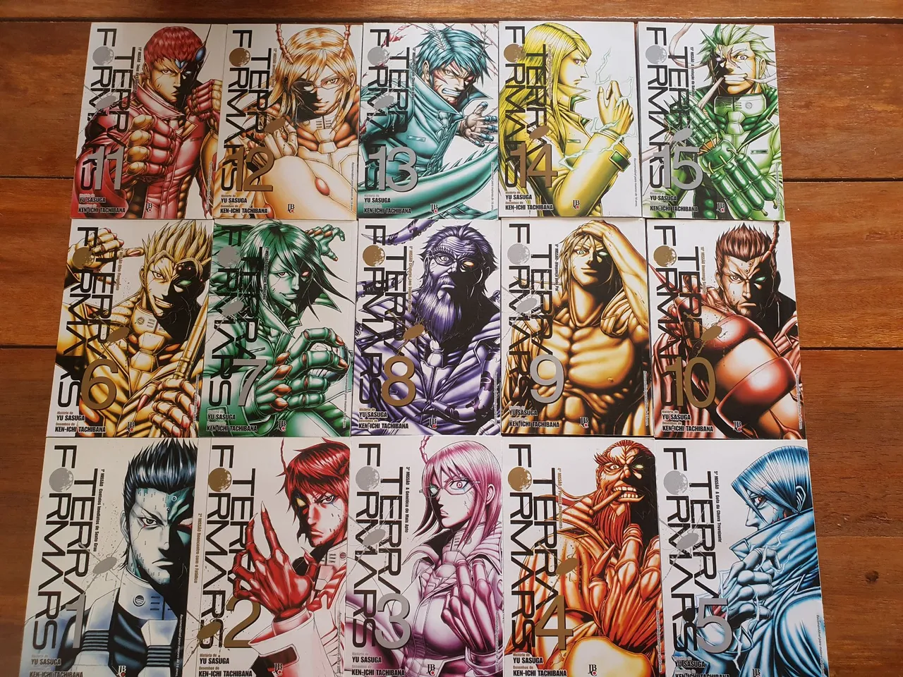 Mangá Terra Formars - Volumes 1 a 22