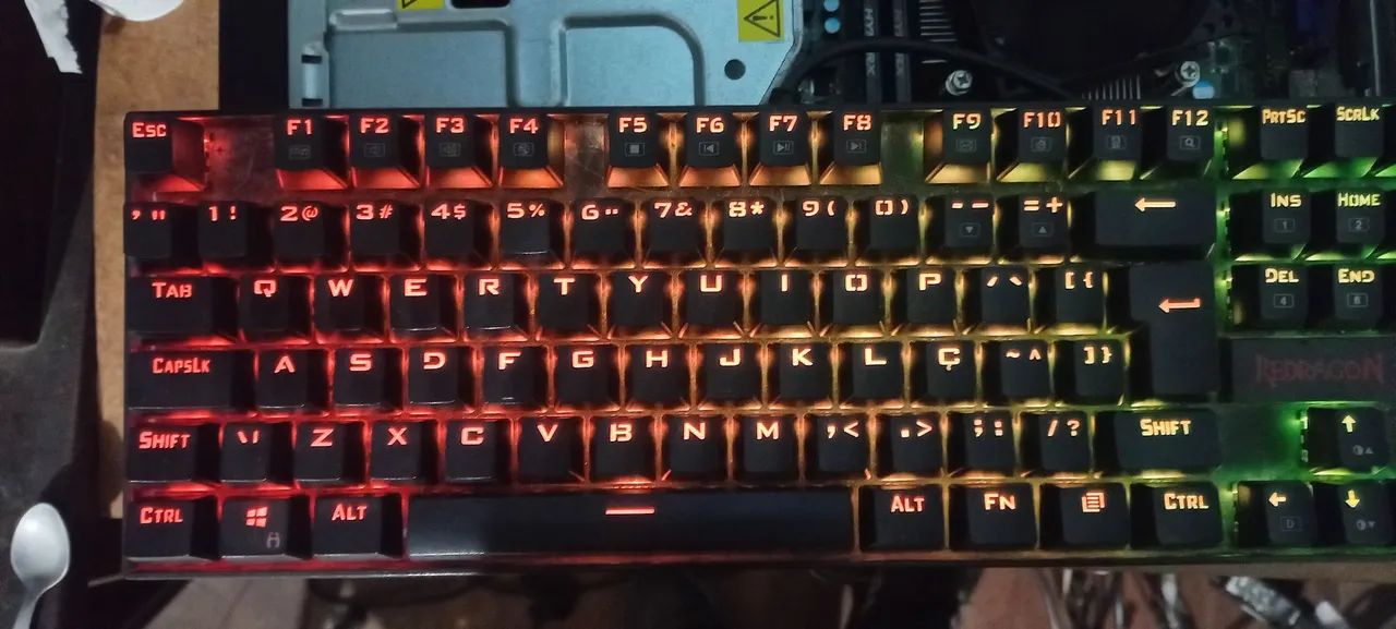 Teclado Mecânico Redragon mod.k552 rgb1 - Foto 2