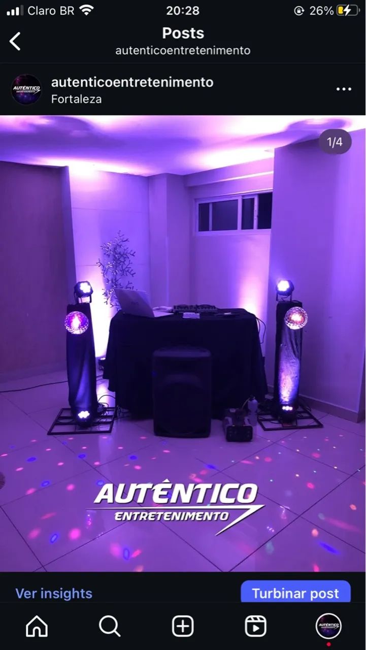 DJ SOM E ILUMINAÇÃO DISPONÍVEL PARA LOCAÇÃO  - Foto 2